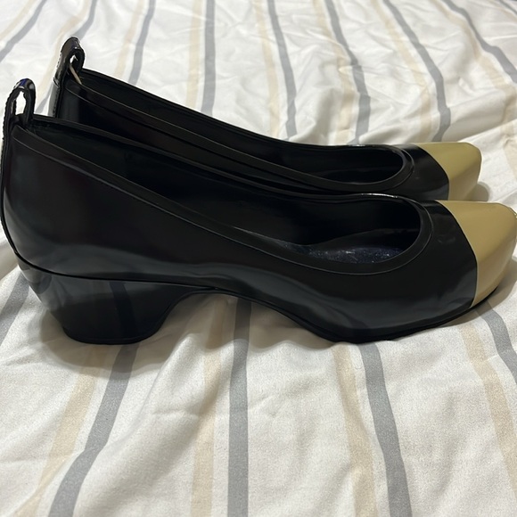 Marc By Marc Jacobs Patent Leather Ballet Small Wedge Heel - Picture 4 of 6